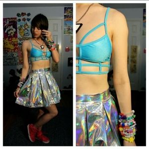 Like New One Teaspoon Superman Bodice